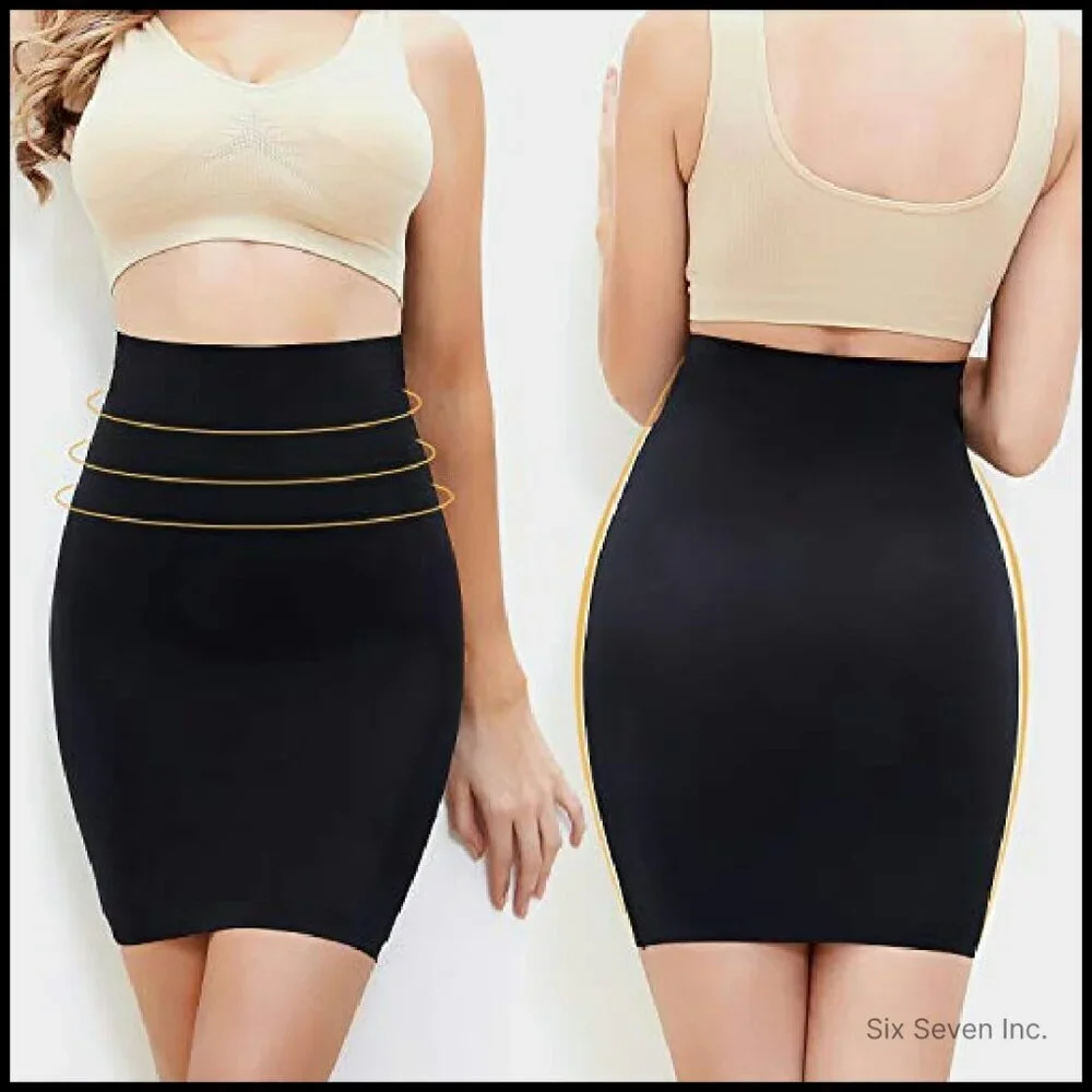 Seamless Shapewear Slip High Waist Tummy Control Body Shaper Elegant Chic